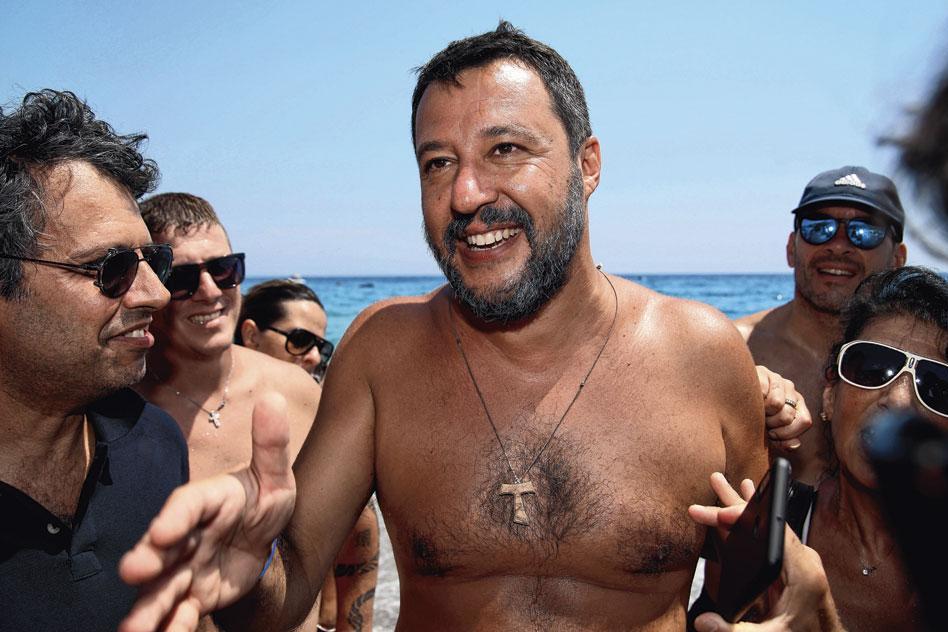 La tournée des plages de Matteo Salvini s'est achevée le 11 août en Sicile.