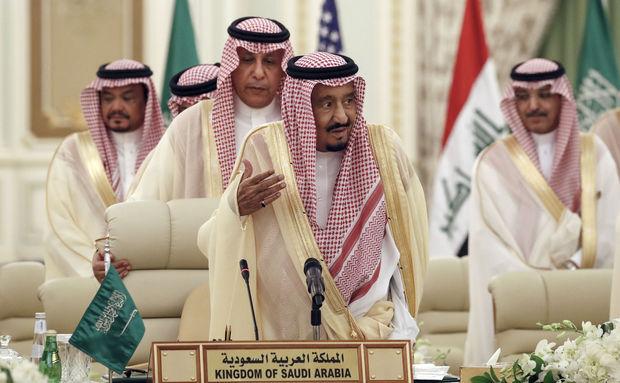 Le roi Salmane d'Arabie Saoudite.