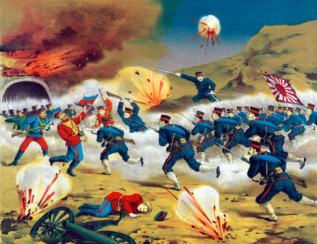 Les défaites successives lors de la guerre russojaponaise ont provoqué des manifestations qui seront matées lors du Dimanche sanglant.