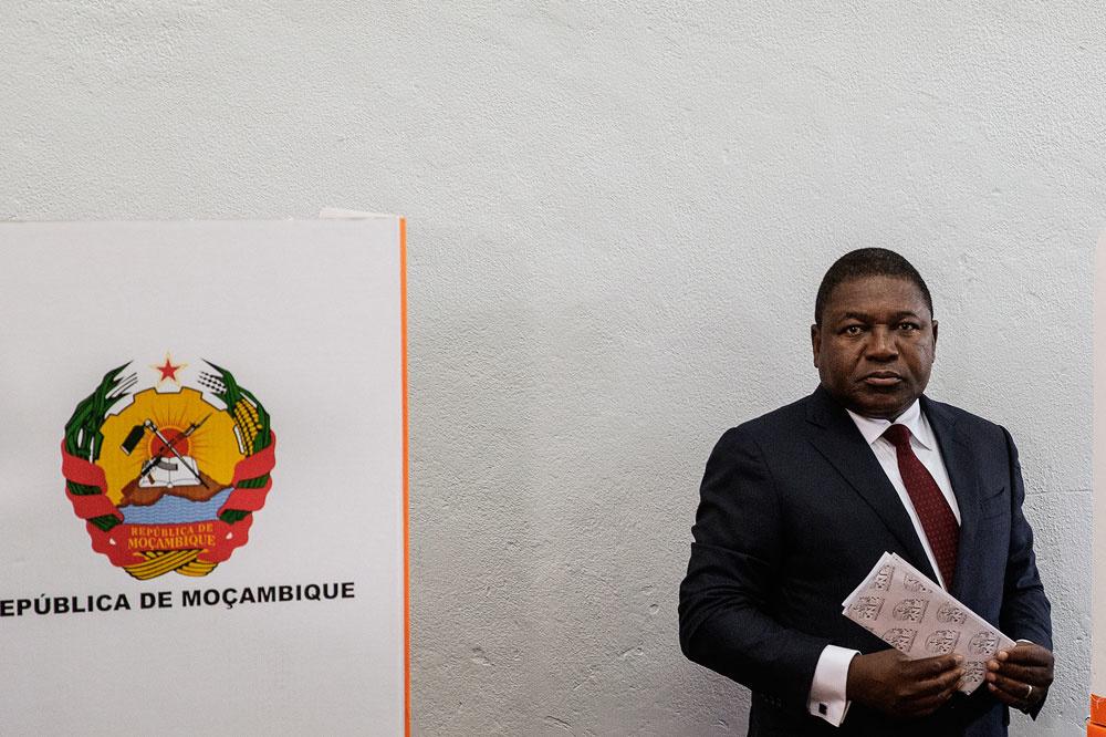 Le président du Mozambique Felipe Nyusi