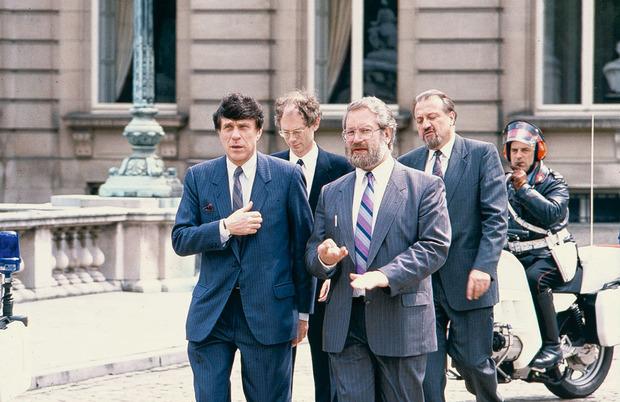 La Volksunie quittera le gouvernement Martens VIII en septembre 1991.