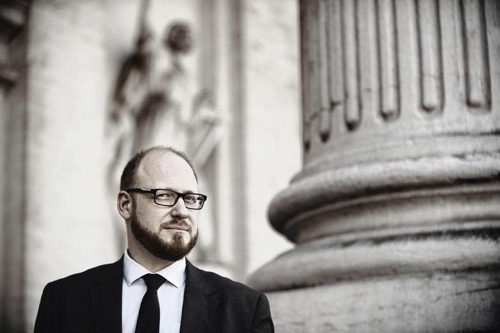 Cédric Halin, bourgmestre d'Olne, inspecteur des finances.