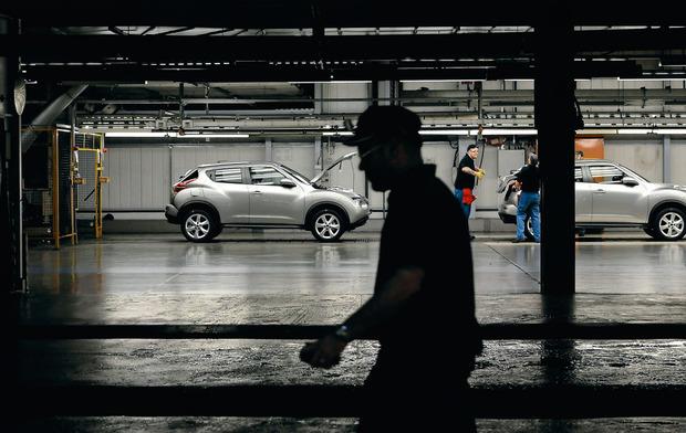 L'avenir de la ville dépend de l'usine automobile Nissan qui achète la plupart de ses composants hors du pays.