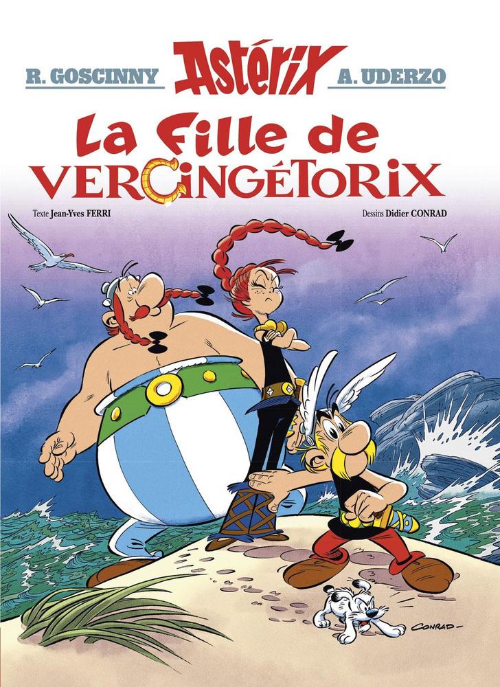 (1) Astérix, tome 38. La Fille de Vercingétorix, par Didier Conrad et Jean-Yves Ferri, d'après Goscinny et Uderzo, éd. Albert René, 48 p.