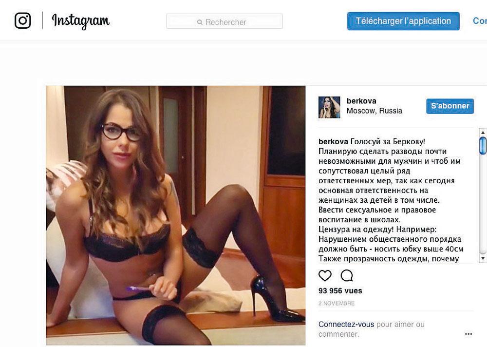 Pour Elena Berkova, ex-star du porno, l'éducation sexuelle est une priorité.