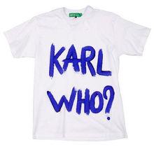 tee shirt Karl Who par Naco