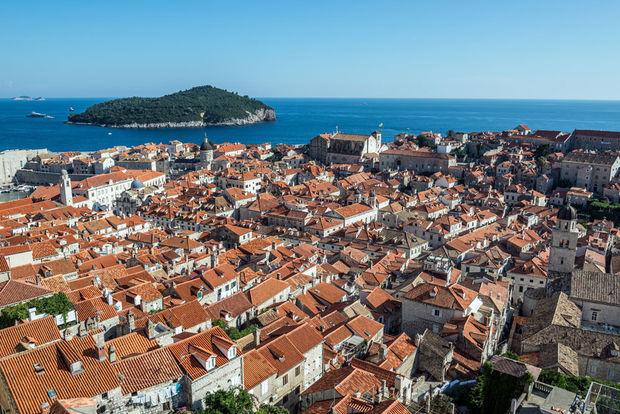 Dubrovnik vue des toits