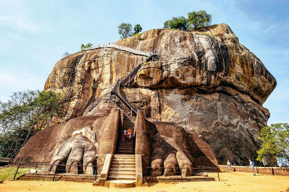 Le légendaire rocher de Sigiriya, dit 