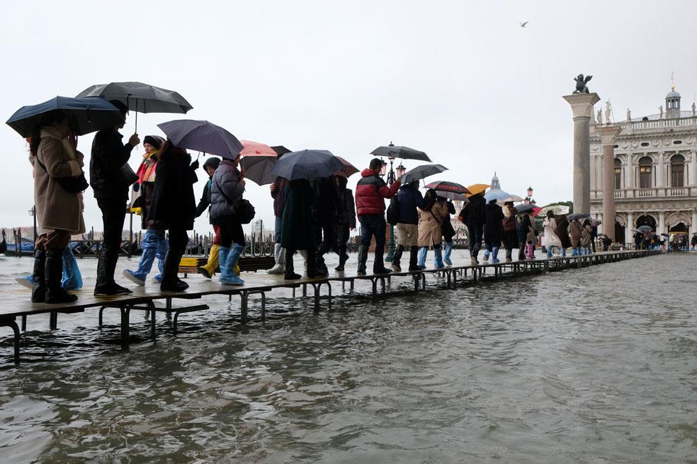 Venise inondée par une 