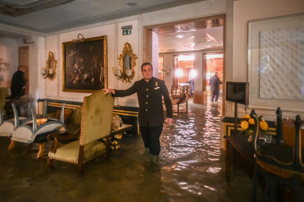 Venise inondée par une 