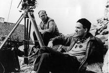 Bergman sur le tournage d'A travers le miroir, film durant lequel il tomba amoureux de Faro