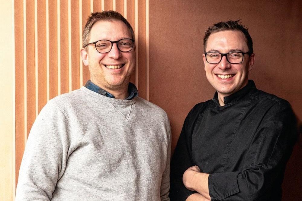 Pierre Val et Pierre Schreuders du Restaurant Tandem 