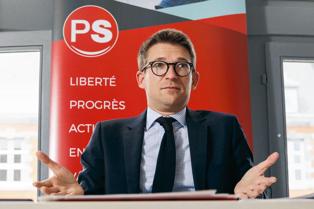 Pierre-Yves Dermagne (PS), député wallon : 