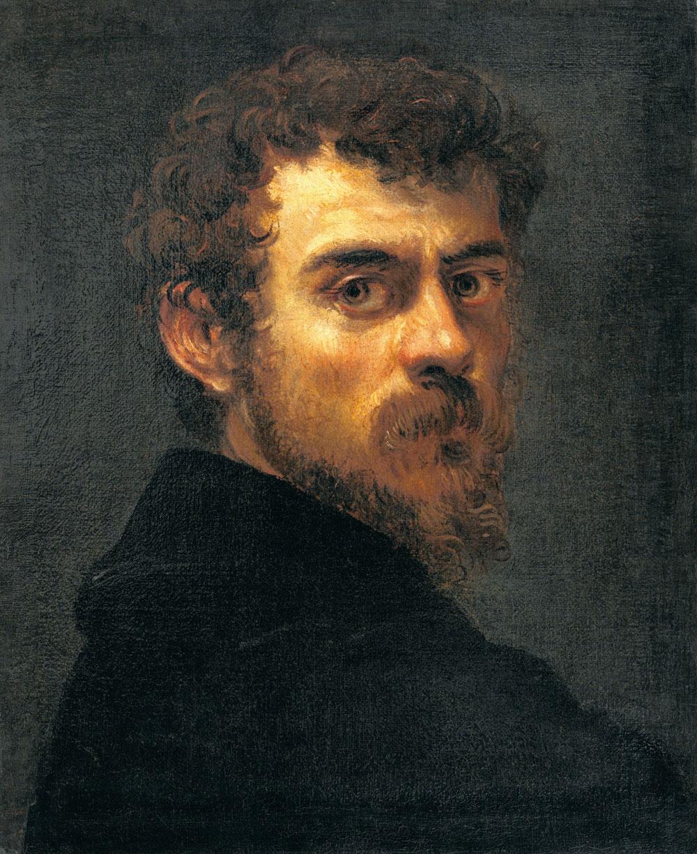 Autoportrait, Jacopo Robusti, 1547.