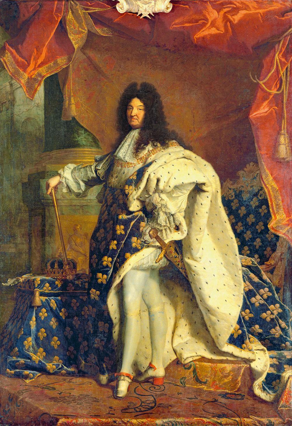 Le sens d'un geste n'est pas figé dans le temps. Expression de la virilité aux xviie et  xviiie siècles, l'attitude de Louis XIV passerait pour efféminée de nos jours.