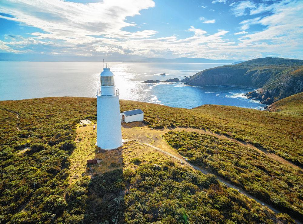 Le phare de Bruny Island.
