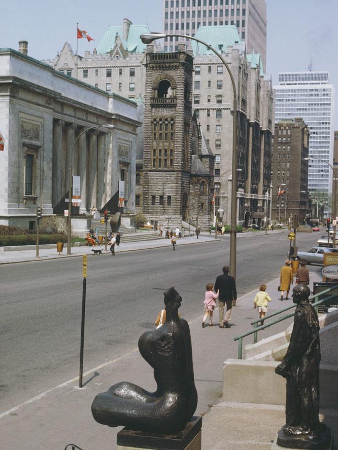 Musée des beaux-arts de Montréal en 1970