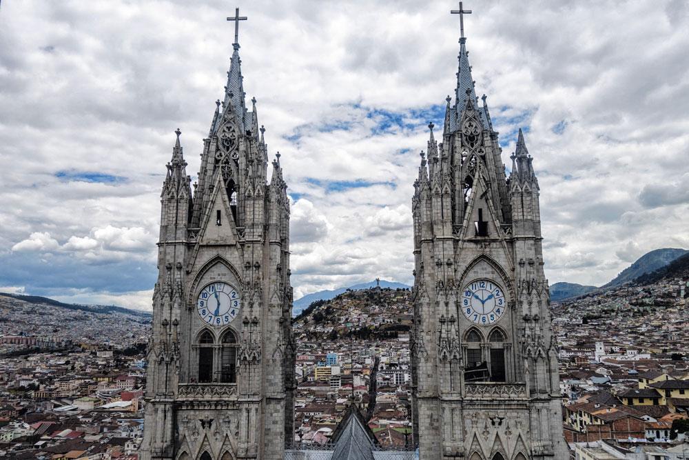 La capitale Quito.
