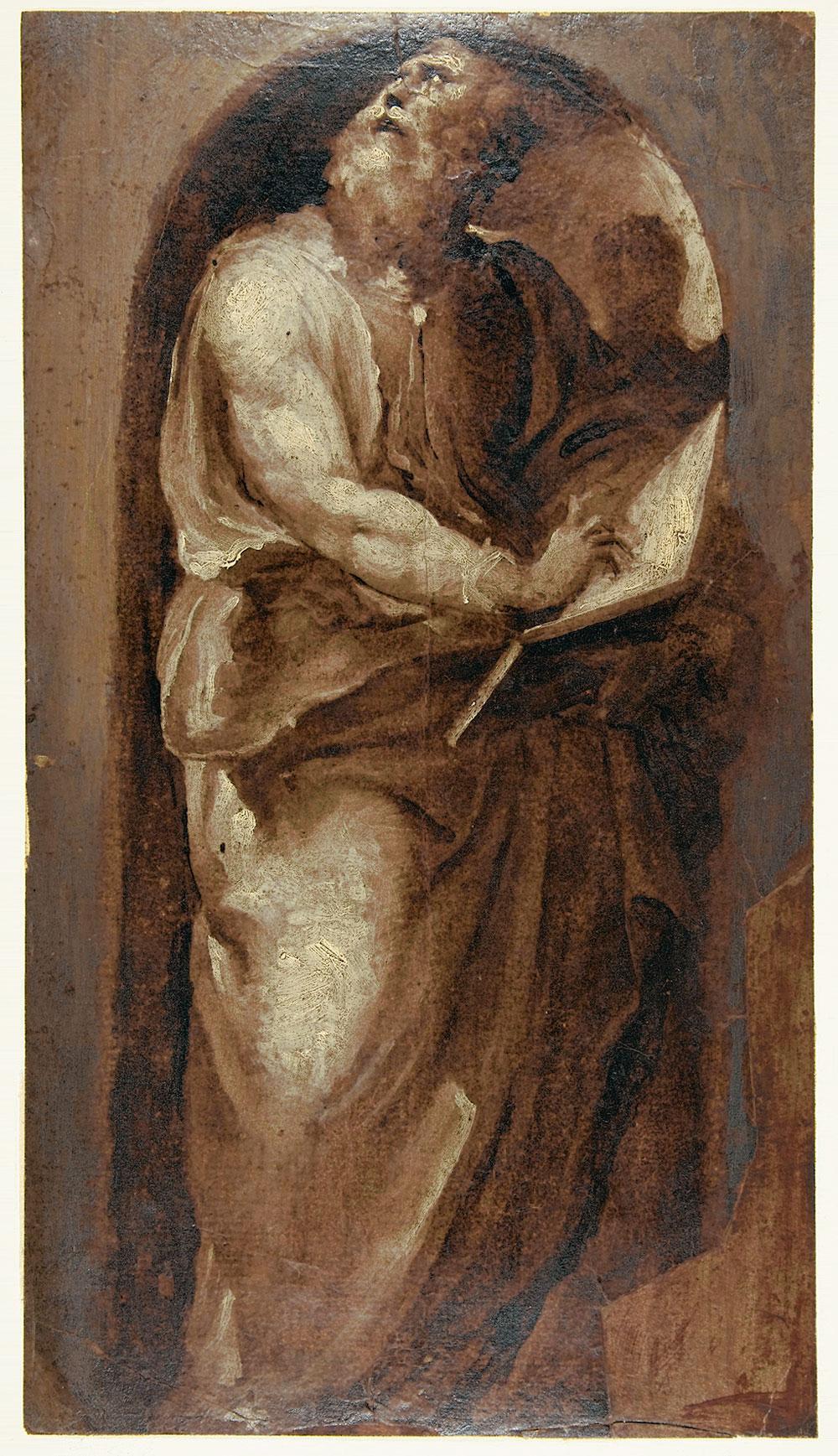 Saint Matthew, Domenico Beccafumi,1538.