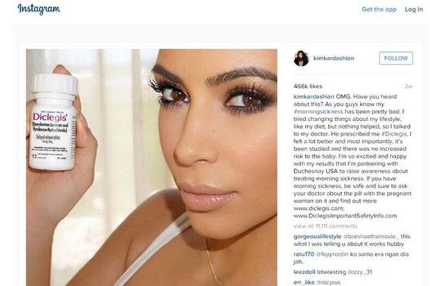 Kim Kardashian totalement nue sur Instagram: 