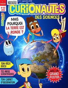 Curionautes des sciences, premier numéro, septembre 2018