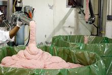 Production du fameux pink slime