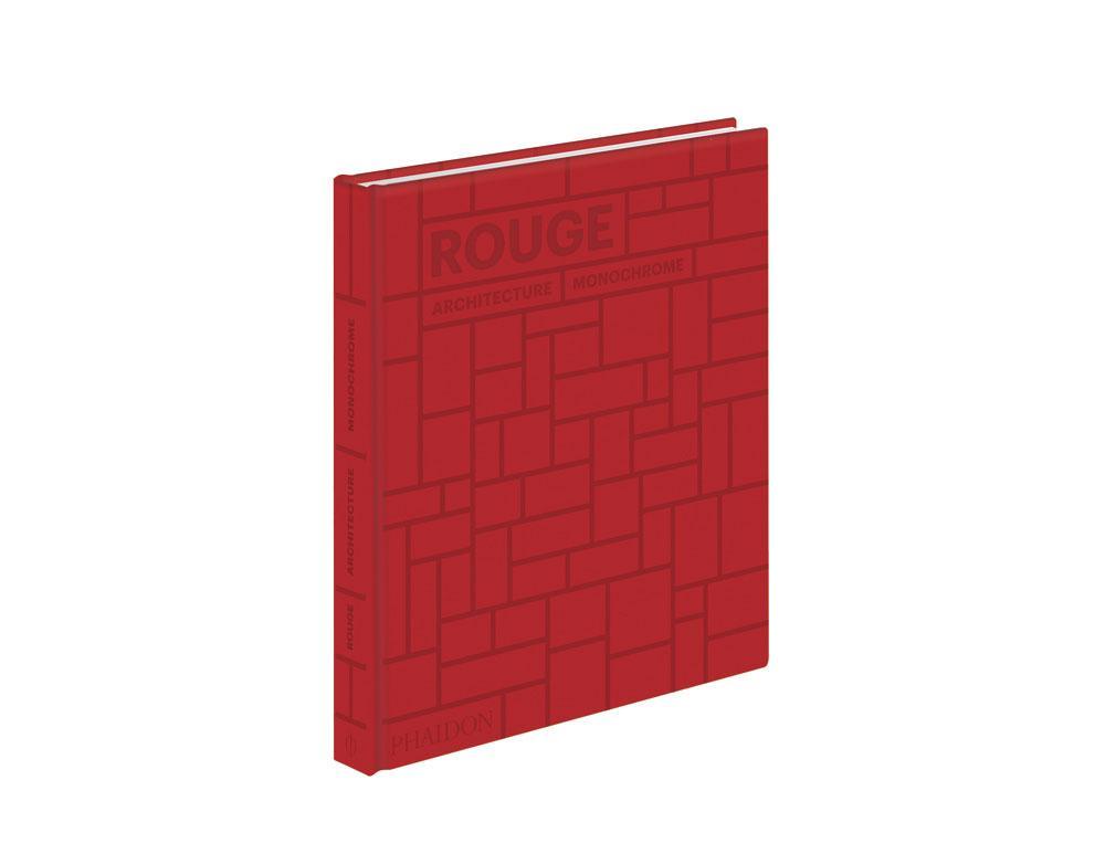 Rouge - Architecture monochrome, par Stella Paul, Phaidon, 224 pages.