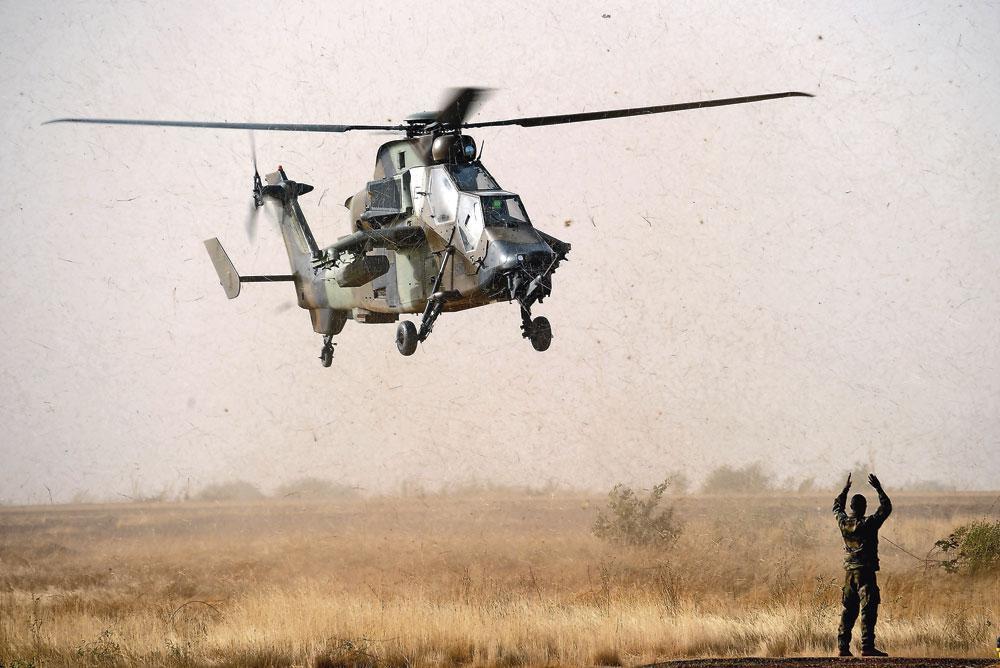 Un hélicoptère Tigre tel que celui-ci est entré en collision avec un autre appareil transportant des commandos, le 25 novembre.