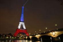 Tour Eiffel, 16 novembre 2015.