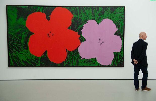 Large Flowers, d'Andy Warhol
