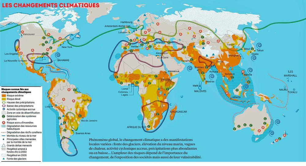 La carte, le territoire et la marche du monde