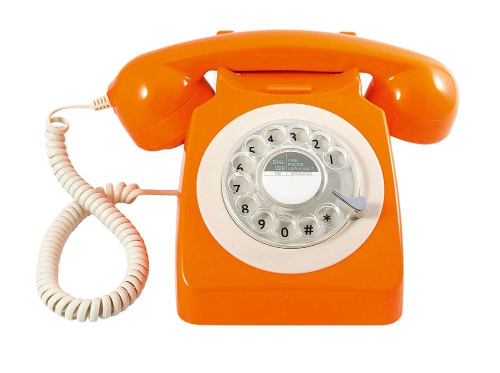 Téléphone orange, GPO Rétro