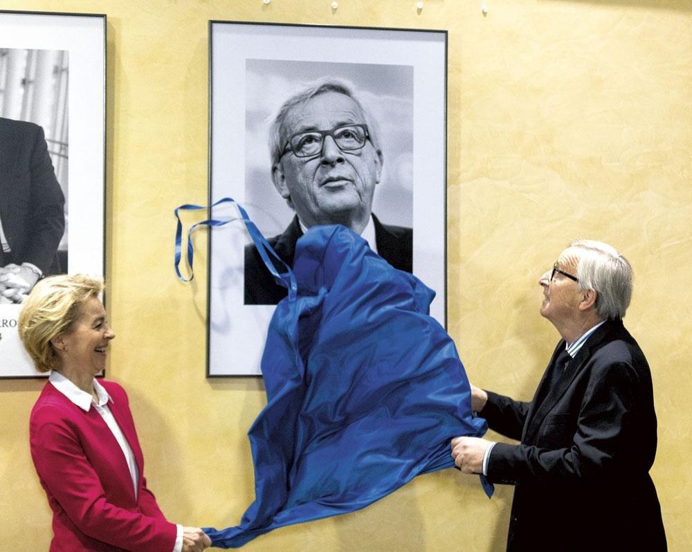 Ursula von der Leyen et Jean-Claude Juncker