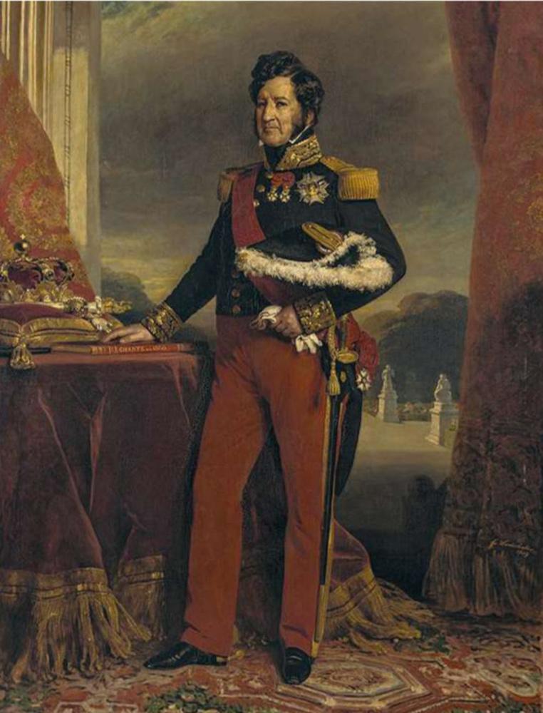 Louis-Philippe règne de 1830 à 1848 sur la France avec le titre de 