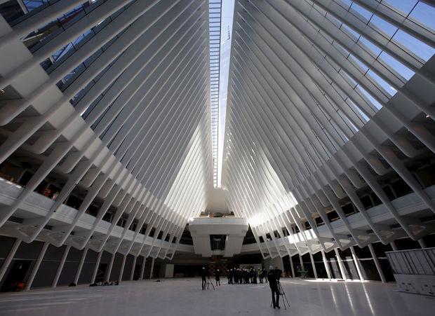 Ouverture de la très controversée gare du World Trade Center, la plus chère au monde