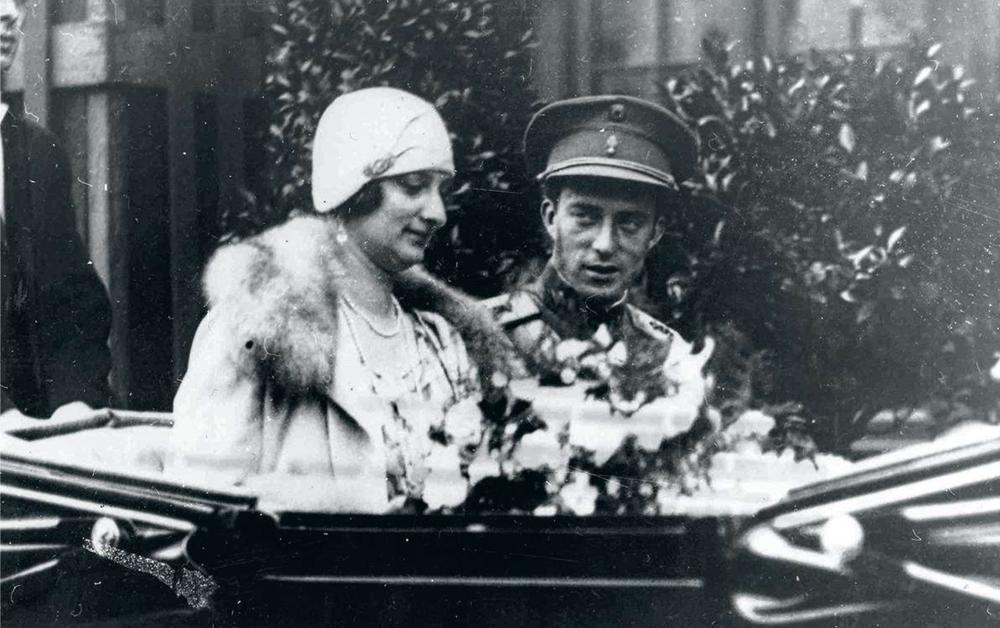 Léopold III et Astrid, le jour de leur mariage.