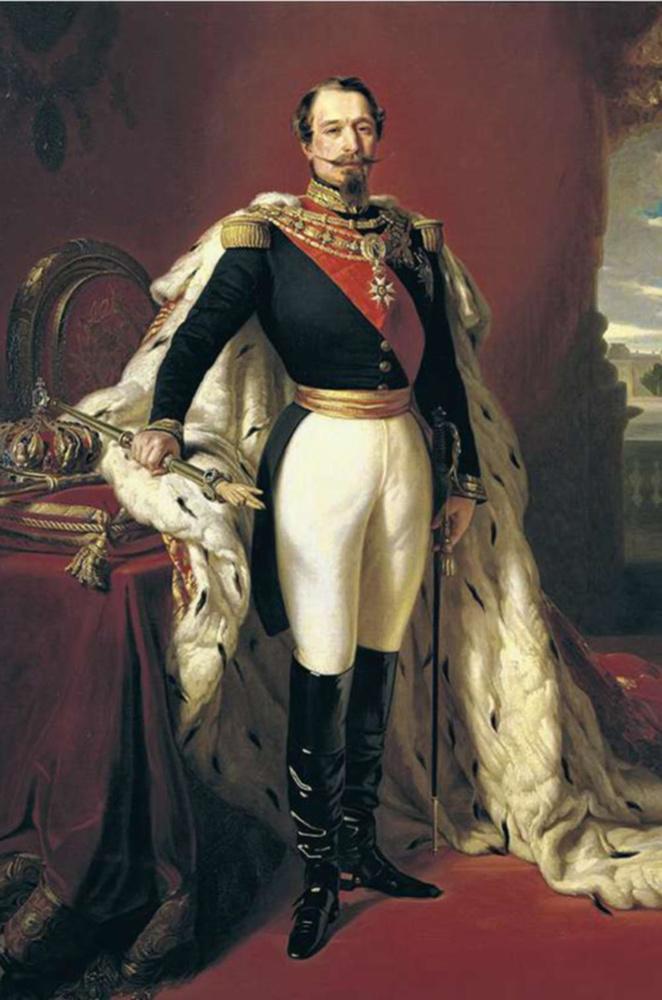 Napoléon III, président de la République française depuis le 10 décembre 1848, jusqu'au 2 décembre 1852.