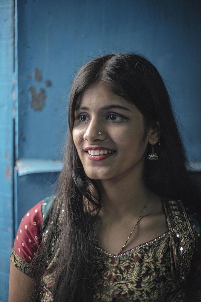 Comme de nombreux jeunes Indiens, Pritpi, 16 ans, rêve  de films bollywoodiens.