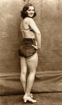Artiste de cirque, vers 1910 