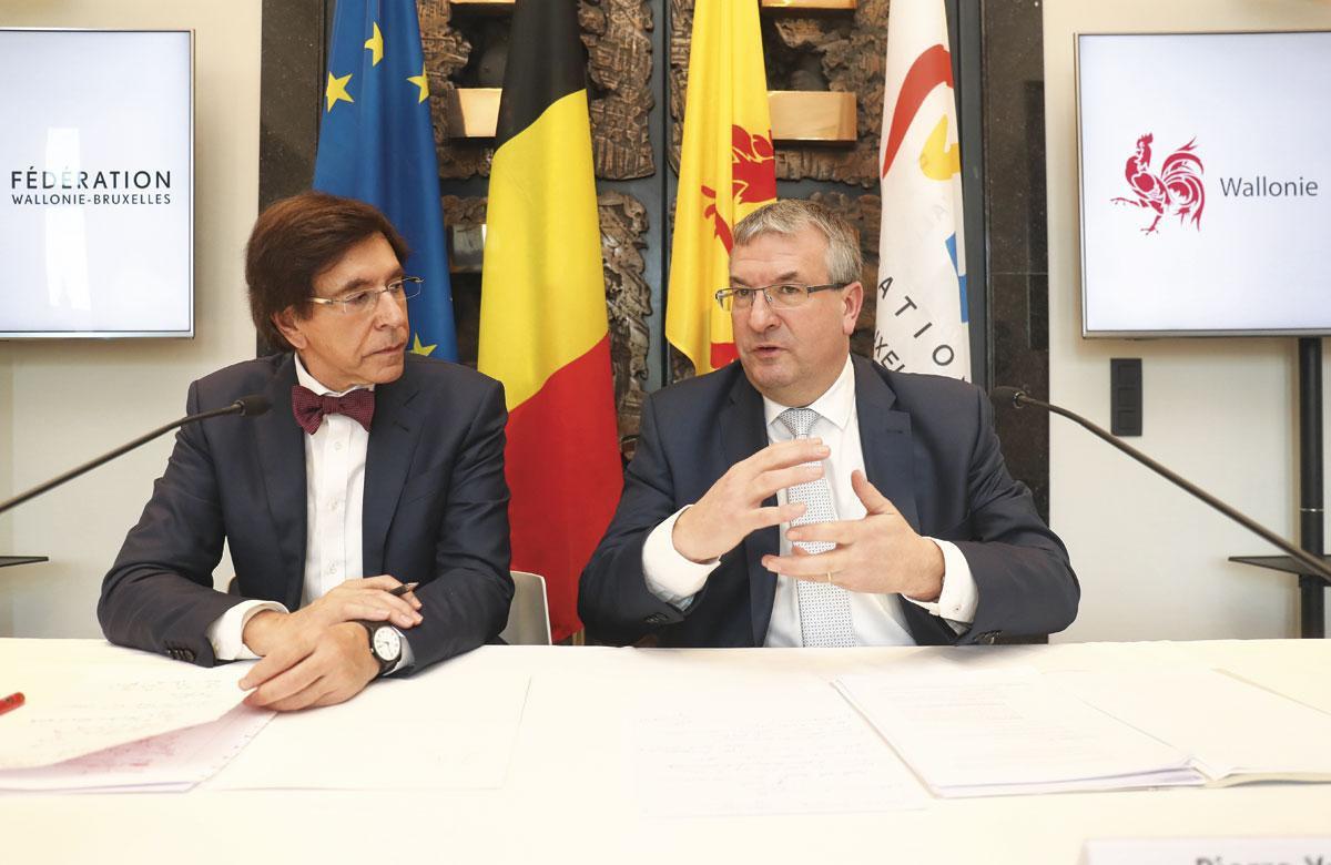 Elio Di Rupo n'est pas en reste : le ministre-président wallon a rencontré son collègue francophone, Pierre-Yves Jeholet, en décembre.