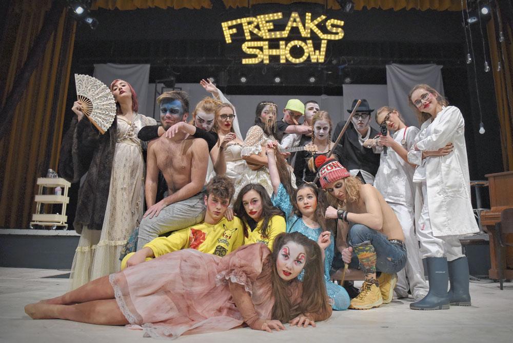 Freaks, la création 2018 de l'atelier ados du théâtre de l'Ancre.