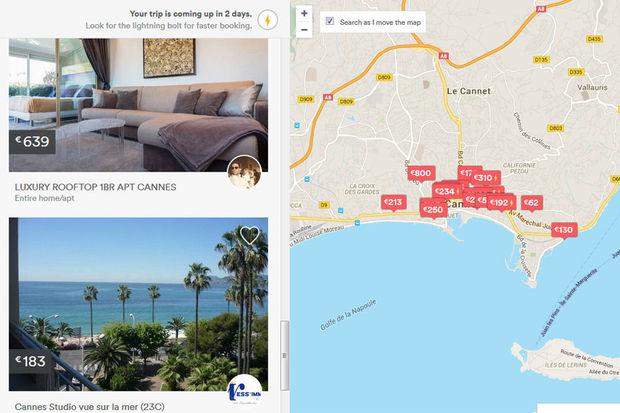 Le Festival de Cannes, une manne pour les Cannois qui mettent leur logement en location