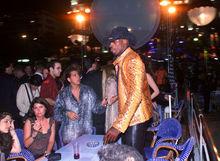 Le basketeur Dennis Rodman, au Carlton Beach, May, au cours du 53e Festival de Cannes FSP/RCS - RTR47LK