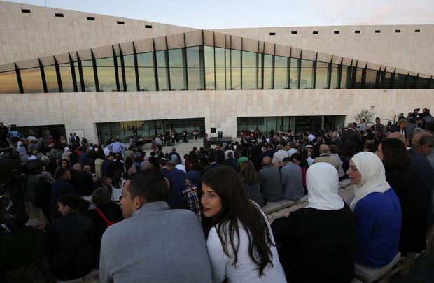 Inauguration du Musée palestinien.