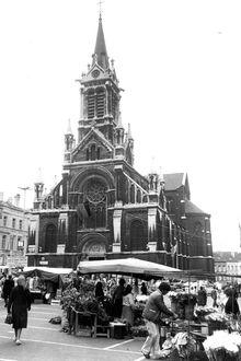 L'église du Parvis de Saint-Gilles en 1978