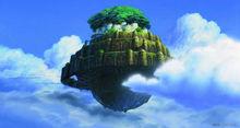 Un proket qui n'est pas sans évoquer Le Château dans le ciel de Miyazaki