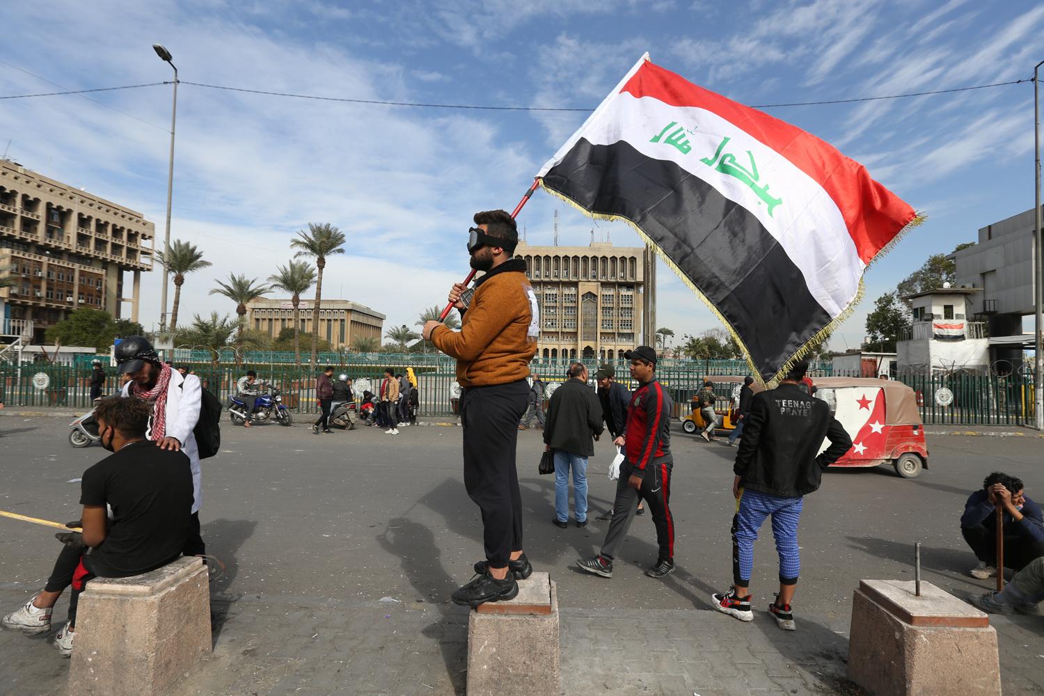 Manifestations à Bagdad, 2020