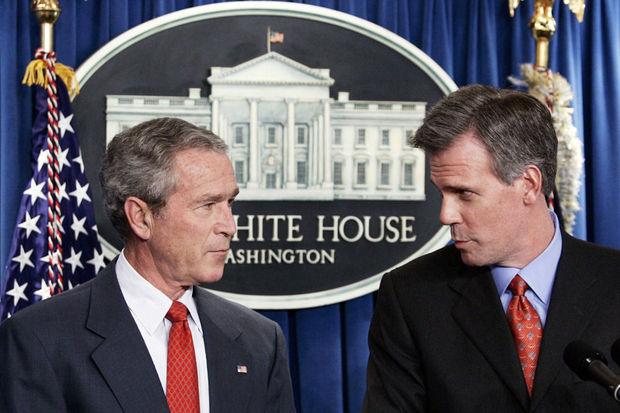 George W. Bush à son secrétaire de presse Scott McClellan