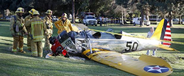 Harrison Ford victime d'un crash d'avion en Californie
