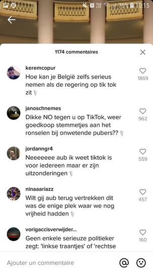Le Vlaams Belang cible les jeunes et débarque sur le réseau social TikTok